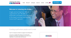 Desktop Screenshot of listeningintoaction.co.uk